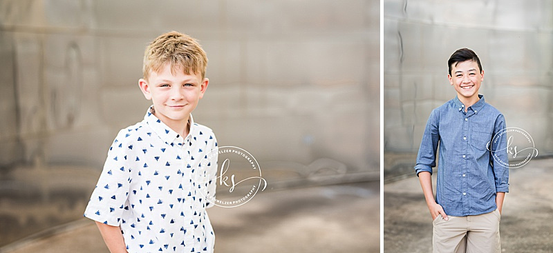 Chic and stylish downtown Iowa City family portraits with KS Photography