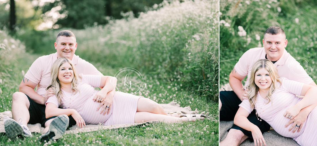 Kent Park maternity portraits with Tiffin IA maternity photographer KS Photography 