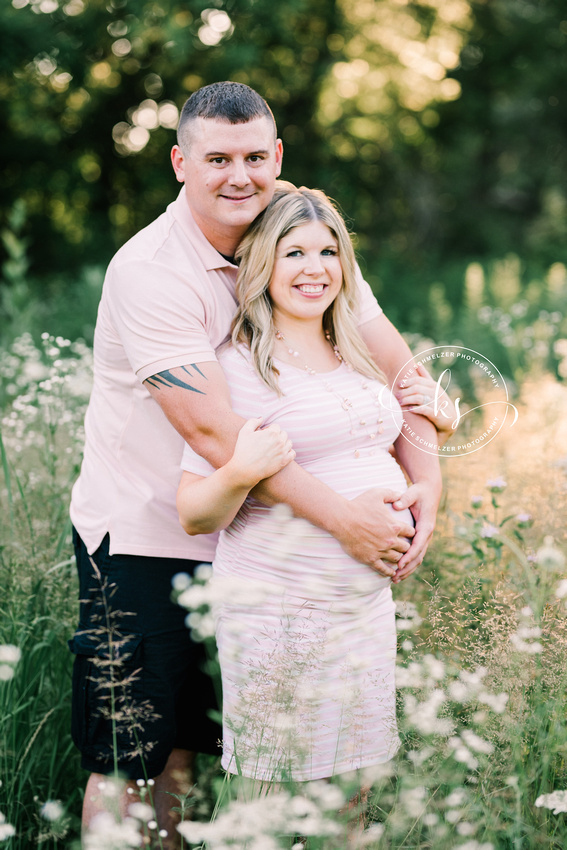 Kent Park maternity portraits with Tiffin IA maternity photographer KS Photography 