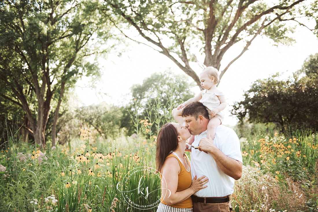 Milestone Portraits in Tiffin IA with family portrait photographer KS Photography