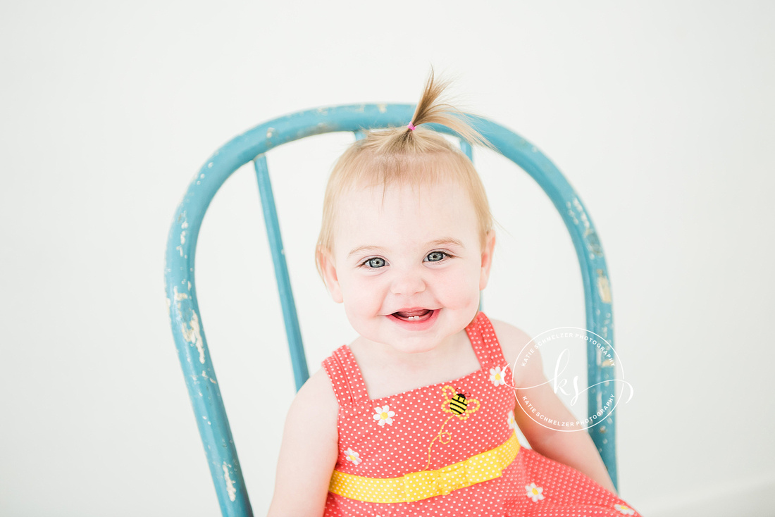 Milestone Portraits in Tiffin IA with family portrait photographer KS Photography