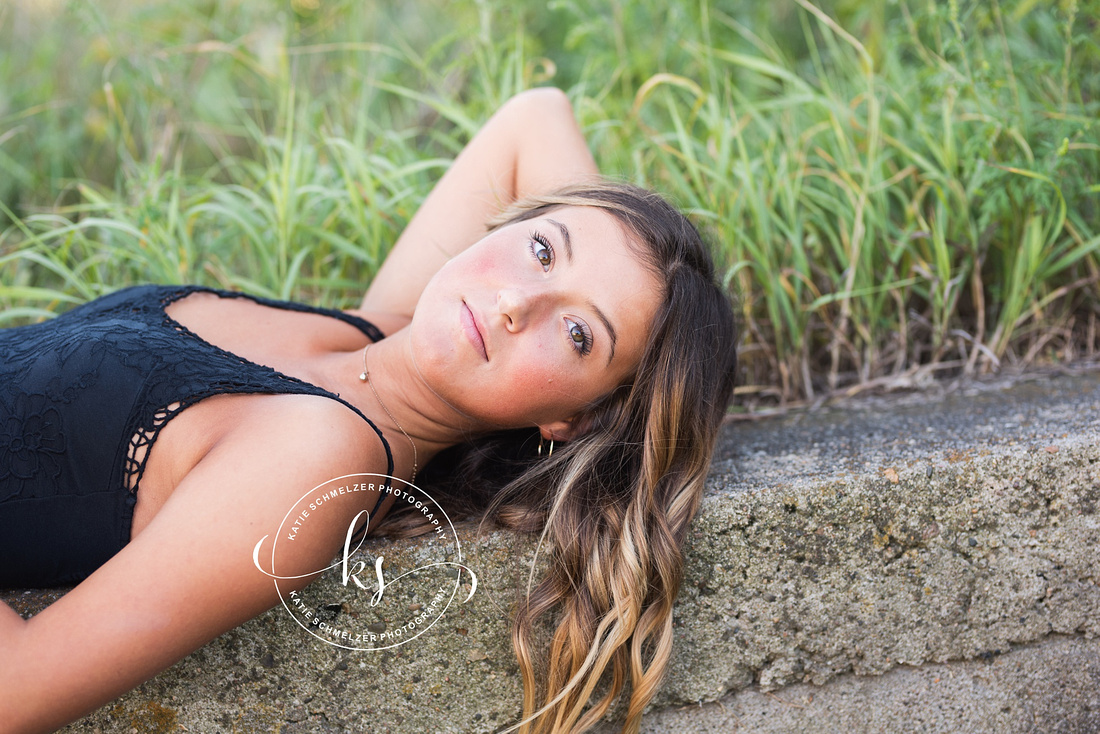 Senior portraits in Amana IA with KS photography