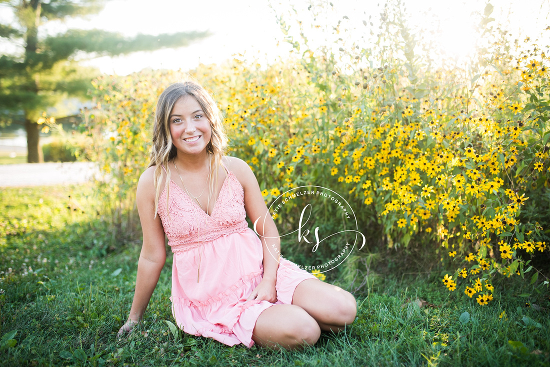 Senior portraits in Amana IA with KS photography