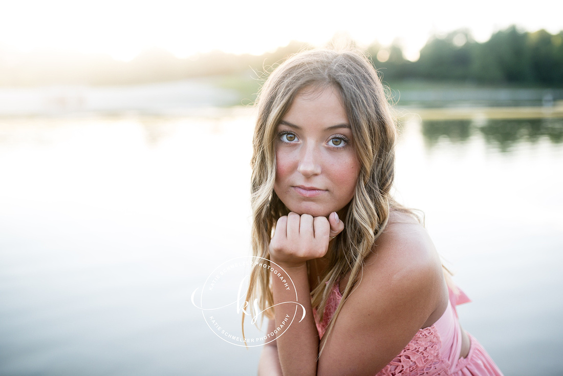 Senior portraits in Amana IA with KS photography