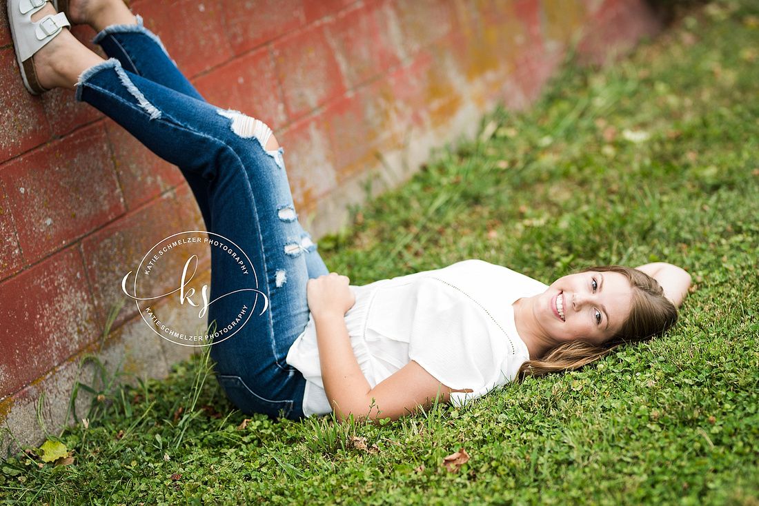 Rustic Iowa Senior Portraits in Tiffin with KS Photography