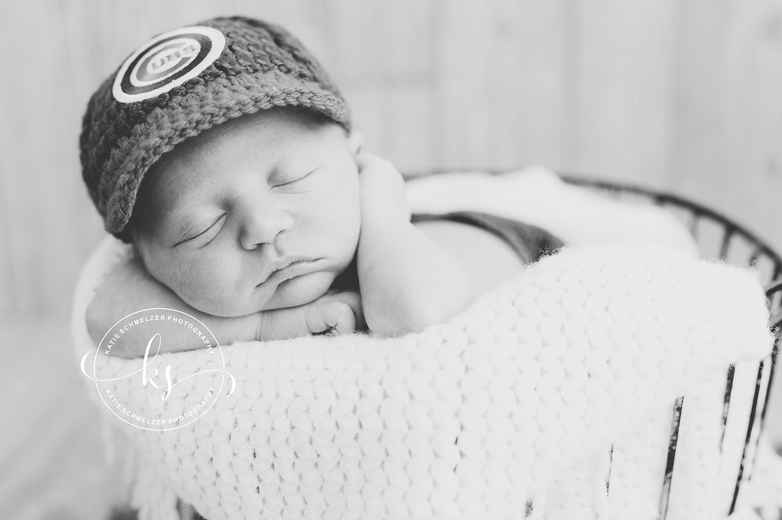 Iowa Newborn + Family Photographer of Newborn baby boy photographed by KS Photography