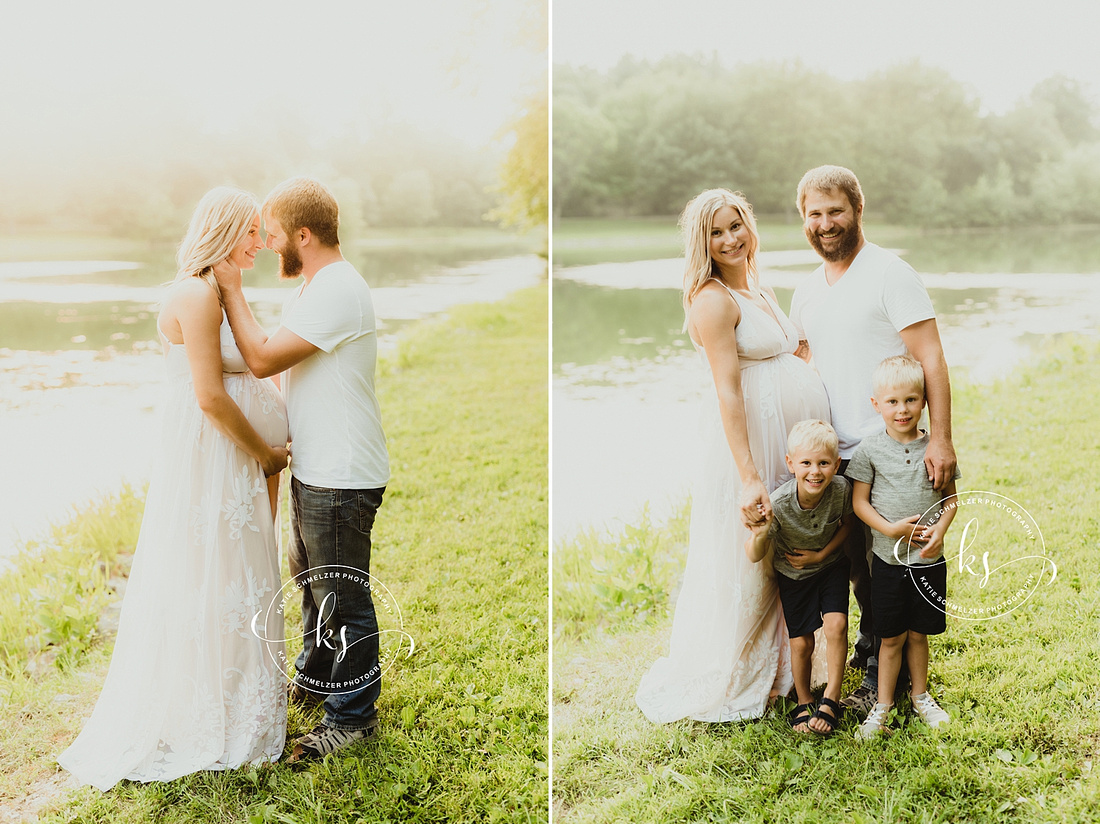 Iowa Family + Maternity Session photographed by IA Family Photographer KS Photography