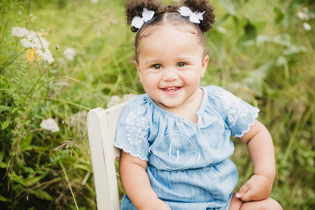 1 Year Milestone + Family Portraits | IA Newborn and Family Photographer KS Photography