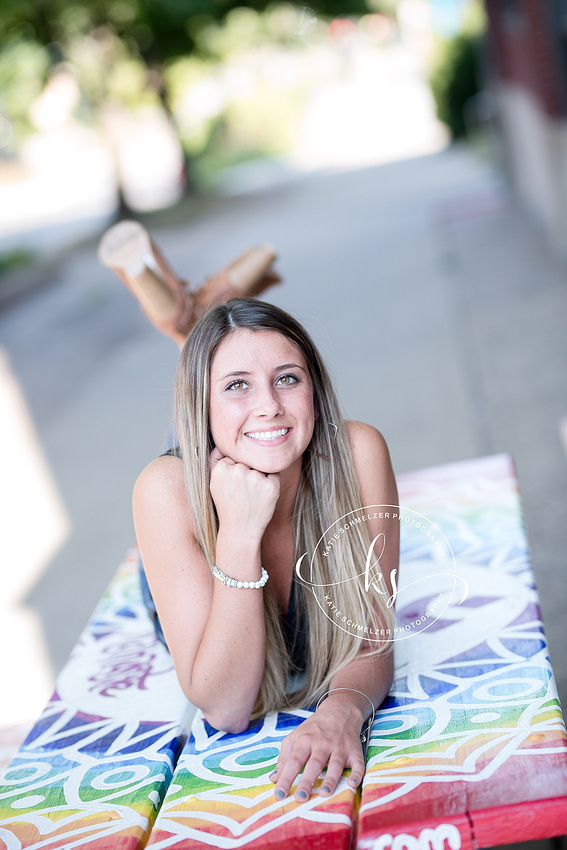 Senior portraits in Amana, IA photographed by Tiffin photographer KS Photography