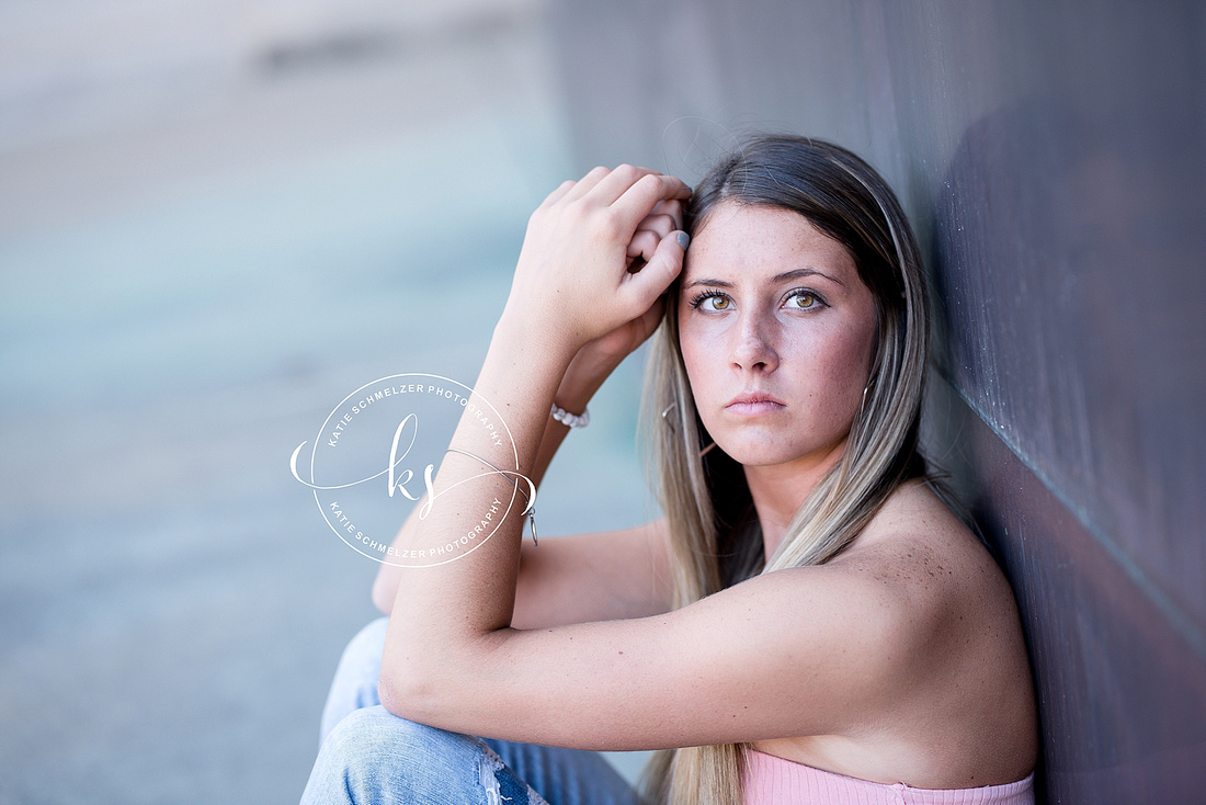 Senior portraits in Amana, IA photographed by Tiffin photographer KS Photography