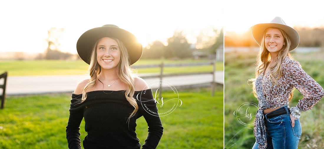 Senior portraits in Amana, IA photographed by Tiffin photographer KS Photography