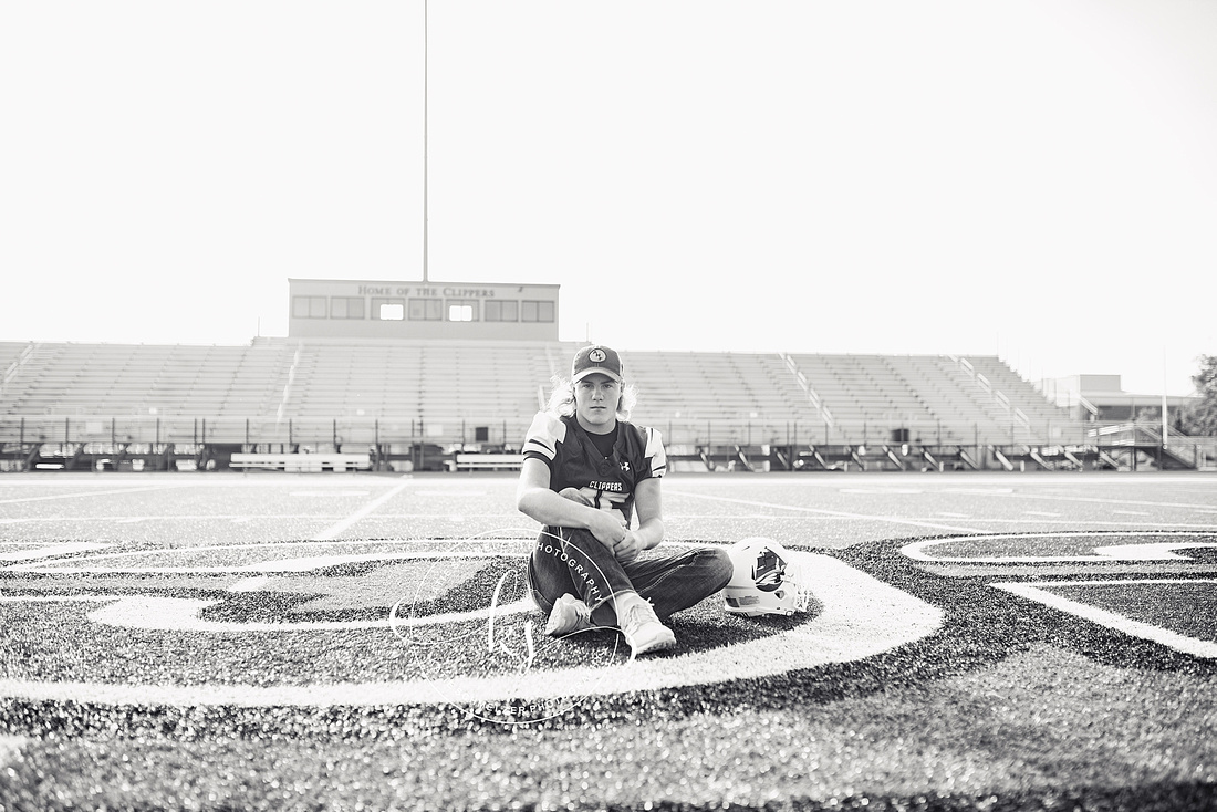 Iowa Senior Portraits in Oxford with CCA senior and KS Photography