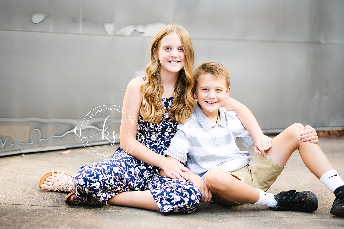 Iowa Family Portrait mini session in Iowa City with KS Photography