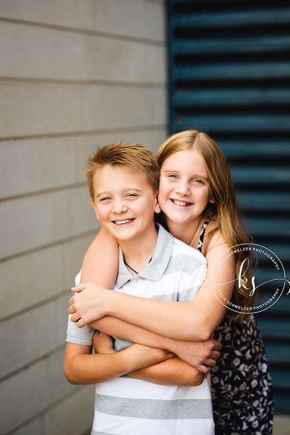 Iowa Family Portrait mini session in Iowa City with KS Photography