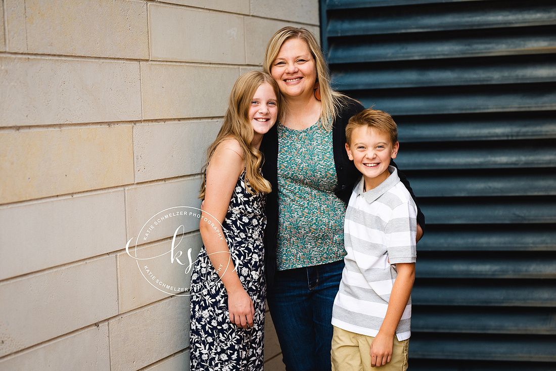 Iowa Family Portrait mini session in Iowa City with KS Photography