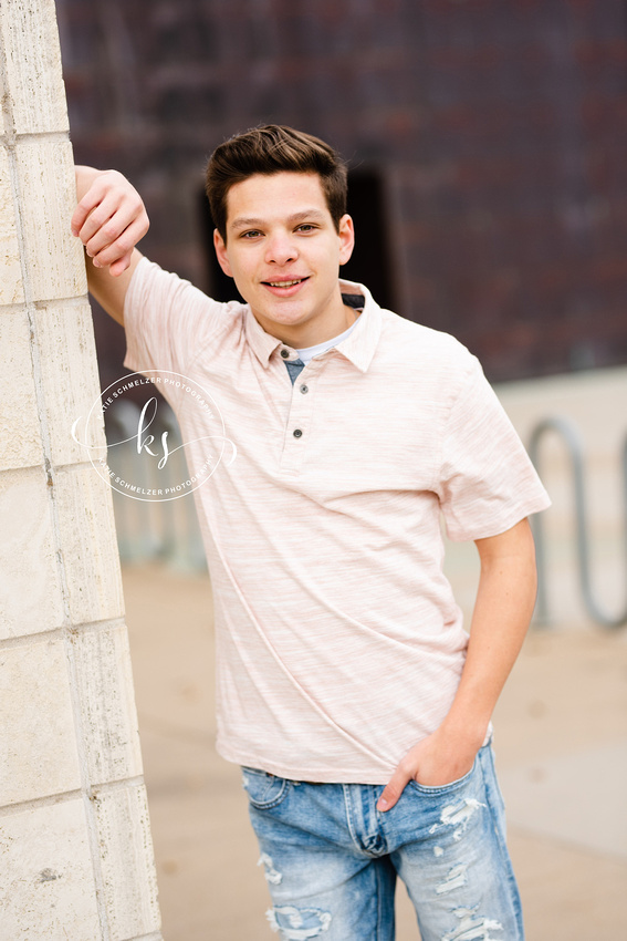 Iowa Senior Portraits and Family Session in Iowa City Photographed by IA Senior + Family Photographer KS Photography 