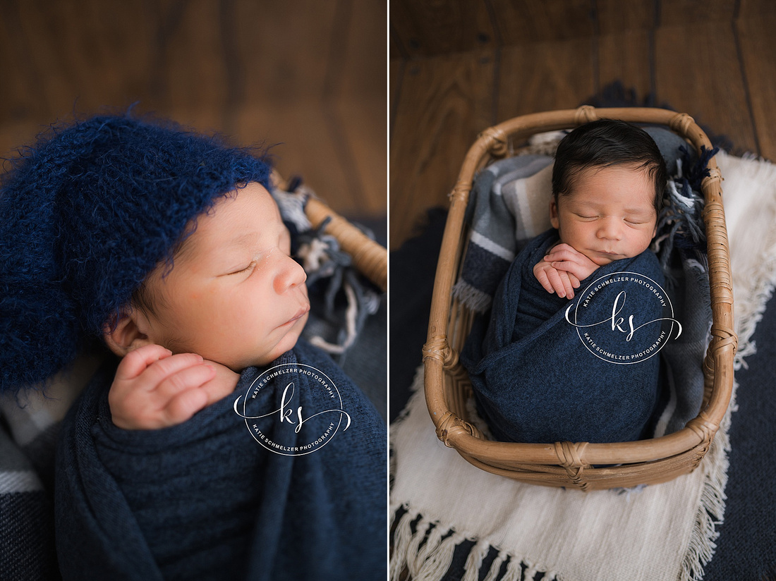 Cozy Iowa Newborn Session photographed by  Iowa Newborn Photographer KS Photography 