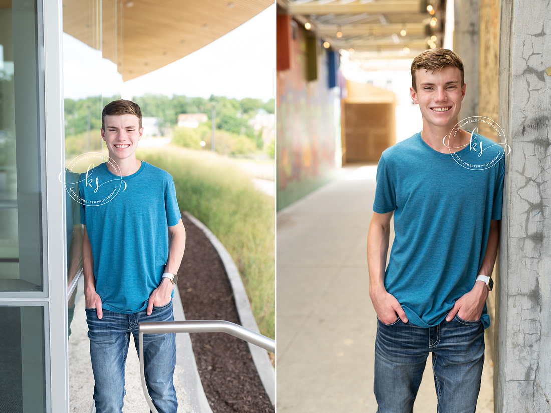 Iowa City Senior Portrait Session photographed by IA Senior Photographer KS Photography