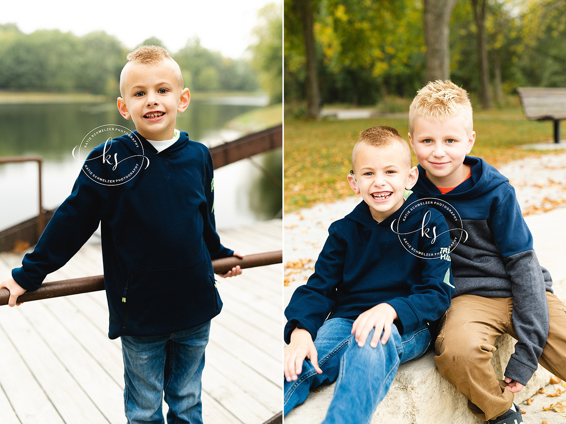 Lakeside Family Session photographed by IA Family Photographer KS Photography