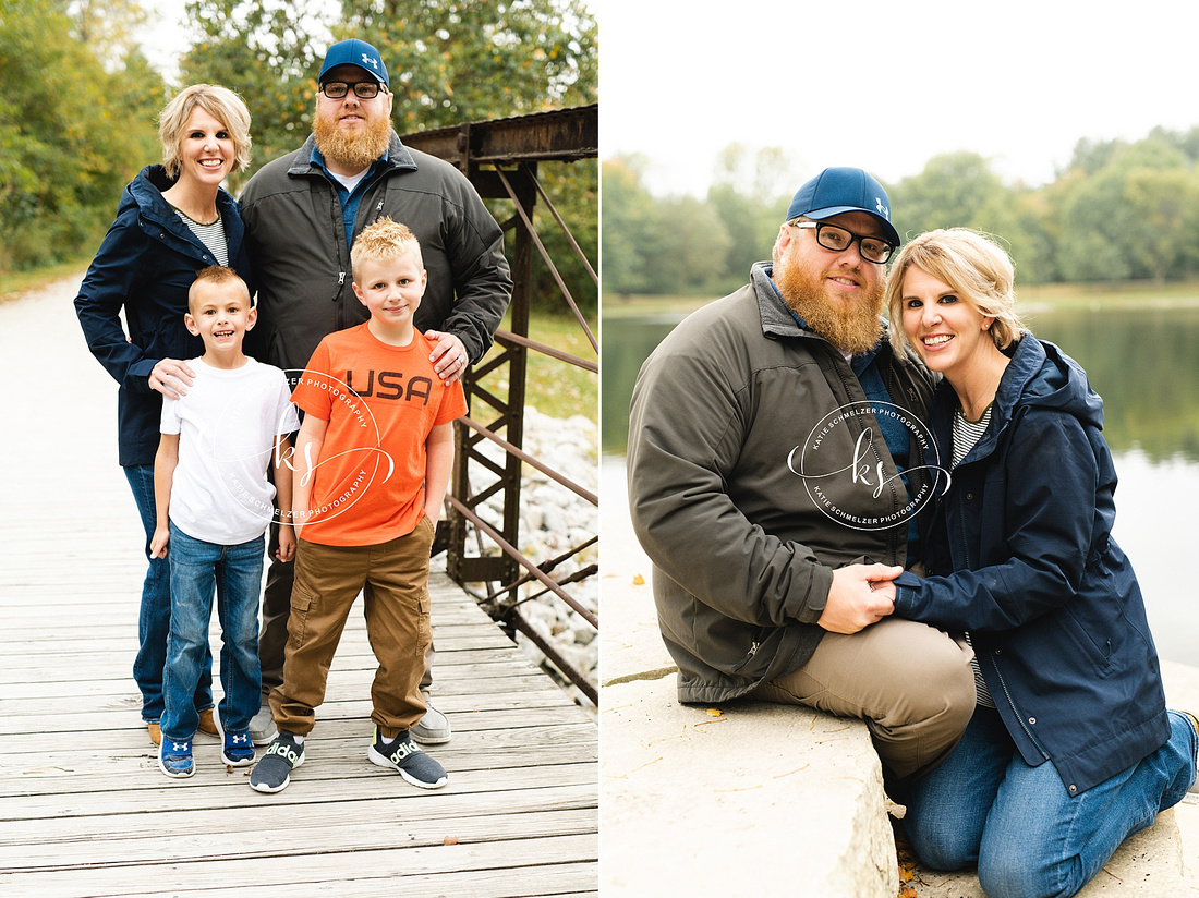 Lakeside Family Session photographed by IA Family Photographer KS Photography