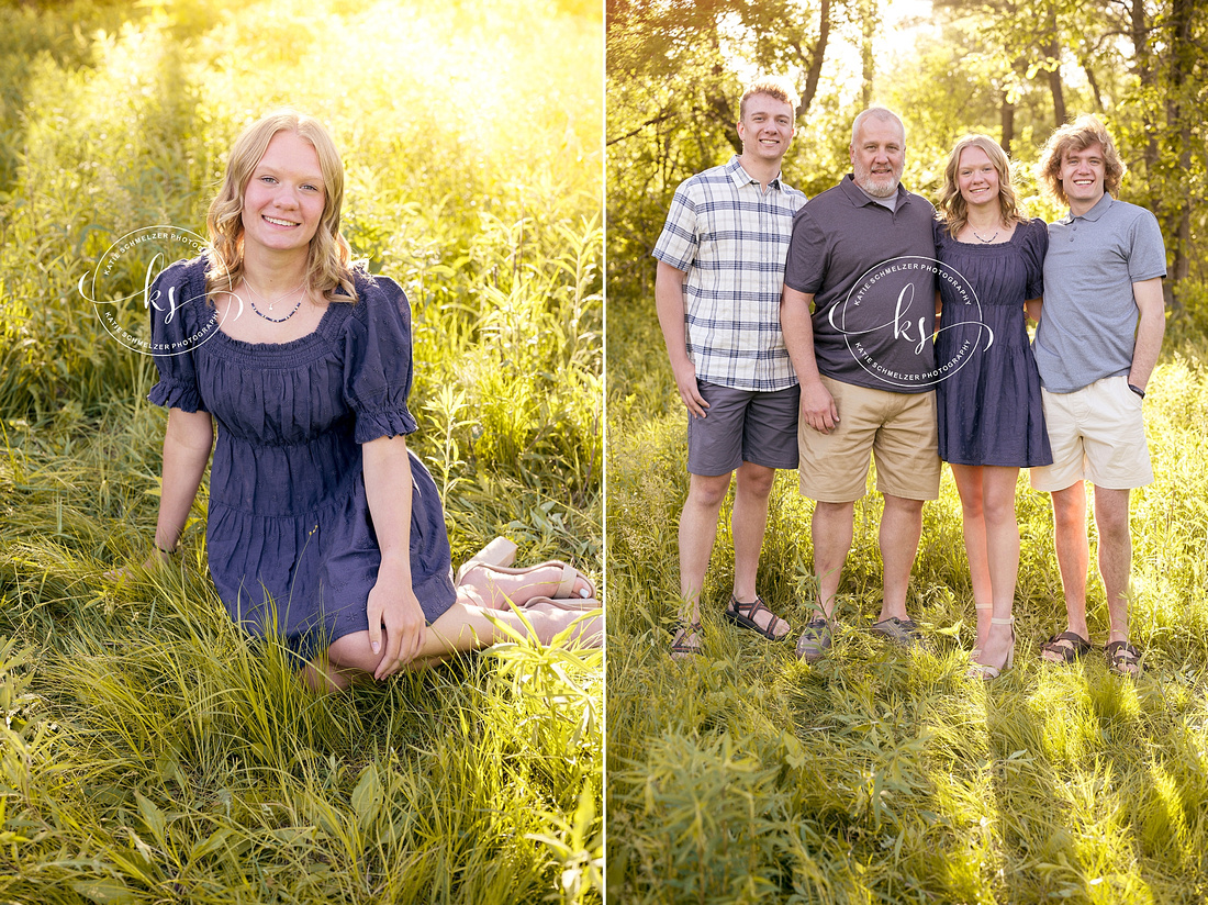 IA Summer Family Session Photographed by Iowa Family photographer KS Photography