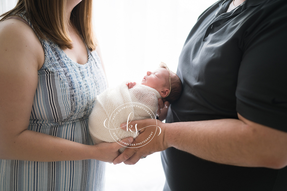 Precious Newborn Girl Session in Iowa photographed by Iowa Newborn Photographer KS Photography 