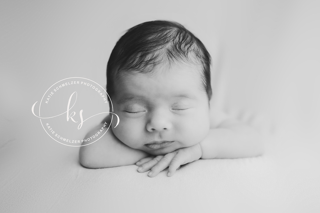 Newborn Boy Session photographed by Iowa Newborn Photographer KS Photography 