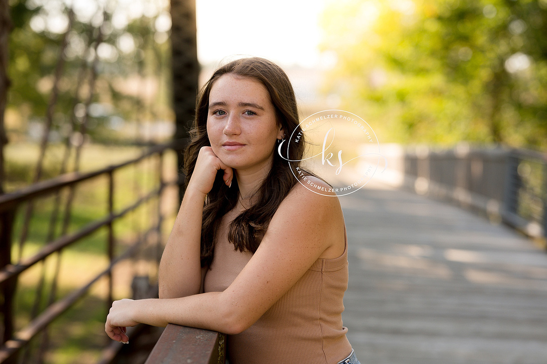 Solon Senior Session photographed by Iowa Senior Photographer KS Photography