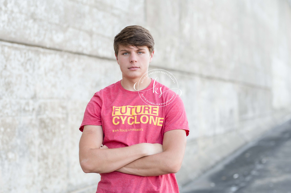  High School Athlete Senior Session photographed by Iowa Senior Photographer KS Photography