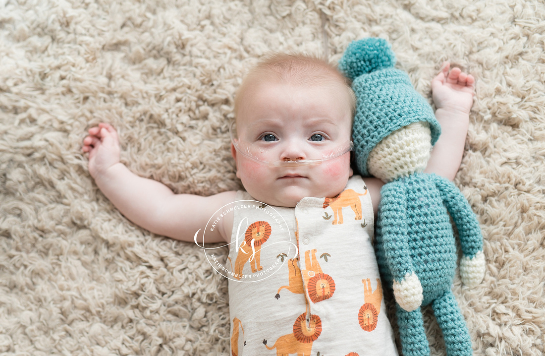 Sweet Iowa Newborn baby boy photographed by IA Newborn Photographer KS Photography