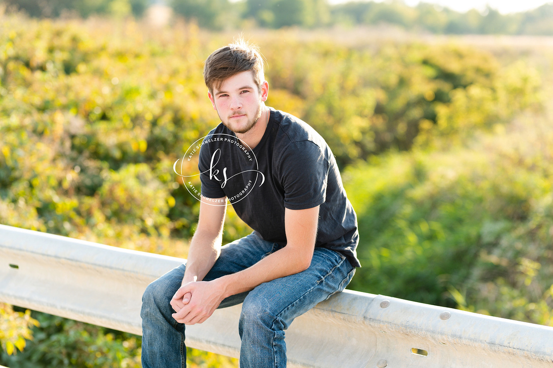 Small Town inspired Senior Session photographed by Iowa Senior Photographer  KS Photography