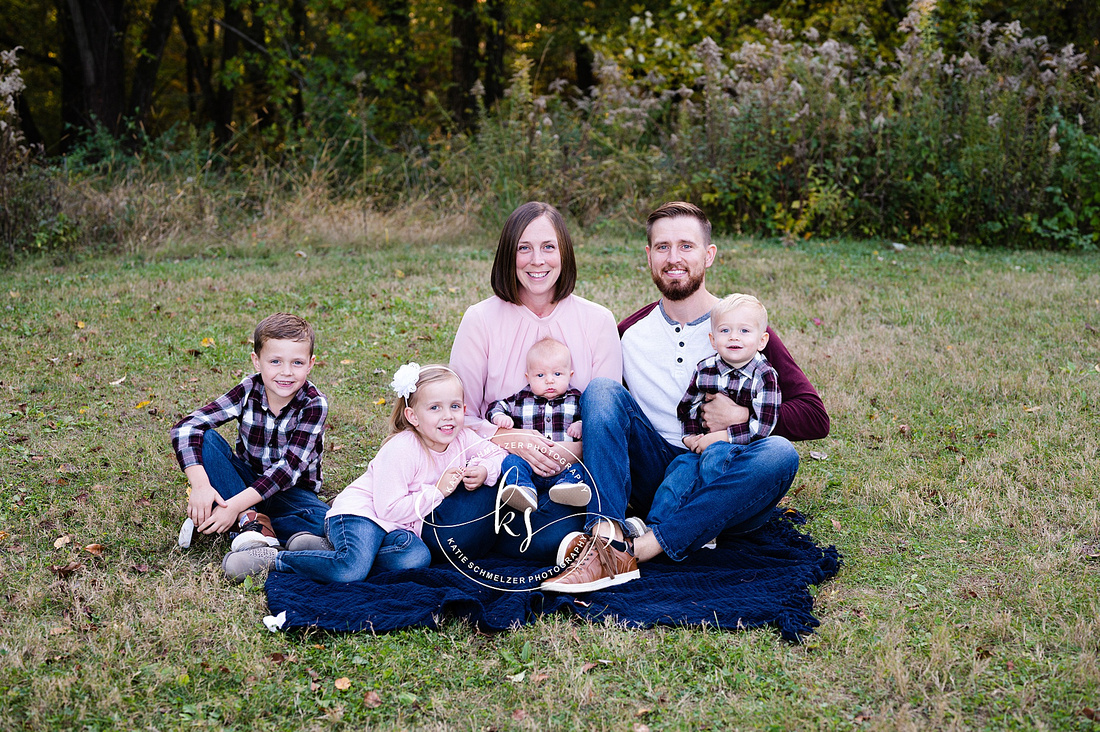 Fun Iowa Family Session photographed by IA Family Photographer KS Photography