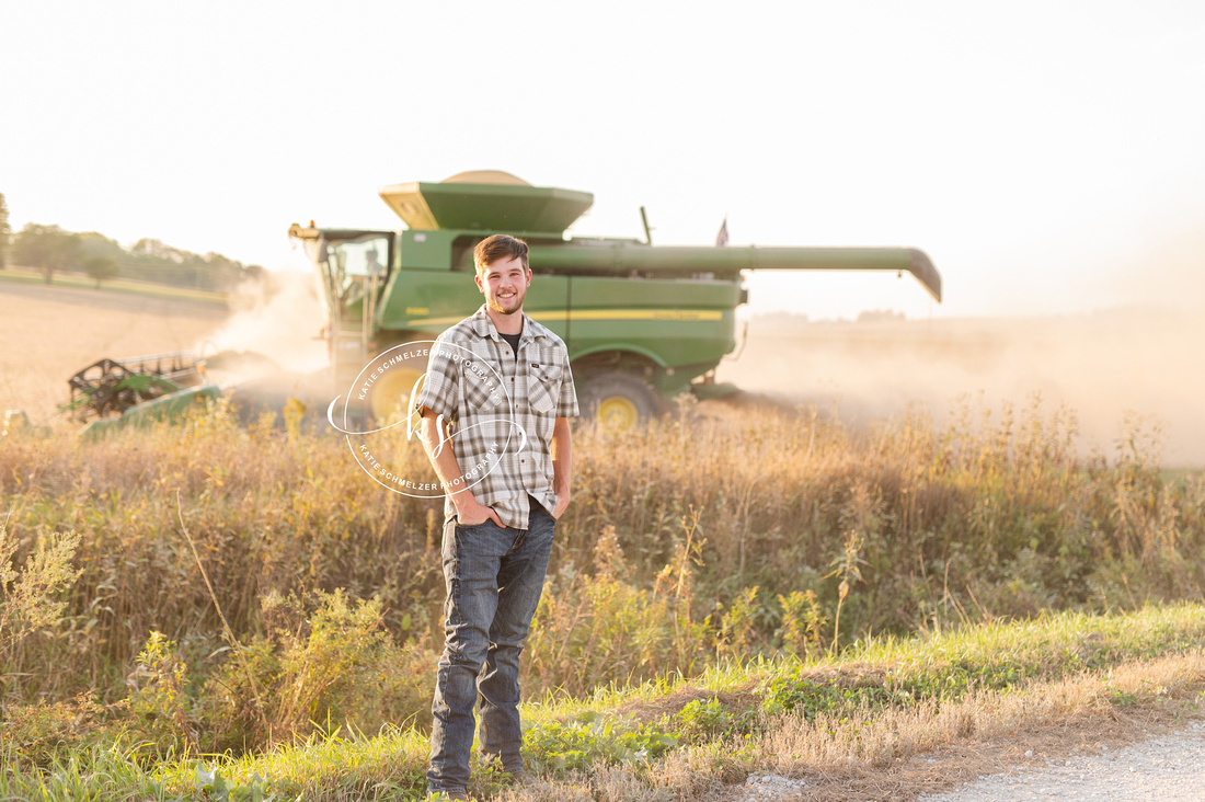 Small Town inspired Senior Session photographed by Iowa Senior Photographer  KS Photography