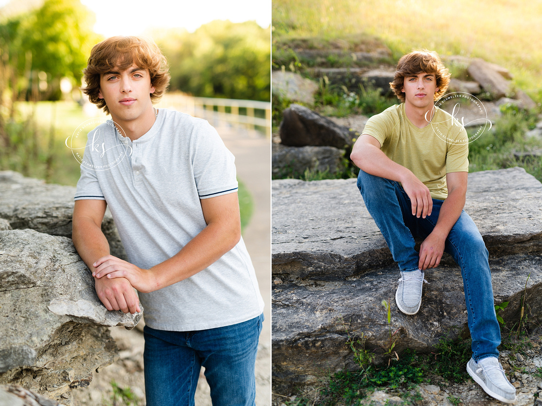 IA Liberty High Senior Portraits photographed by Iowa Senior Photographer KS Photography