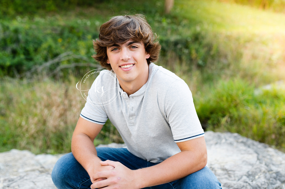 IA Liberty High Senior Portraits photographed by Iowa Senior Photographer KS Photography