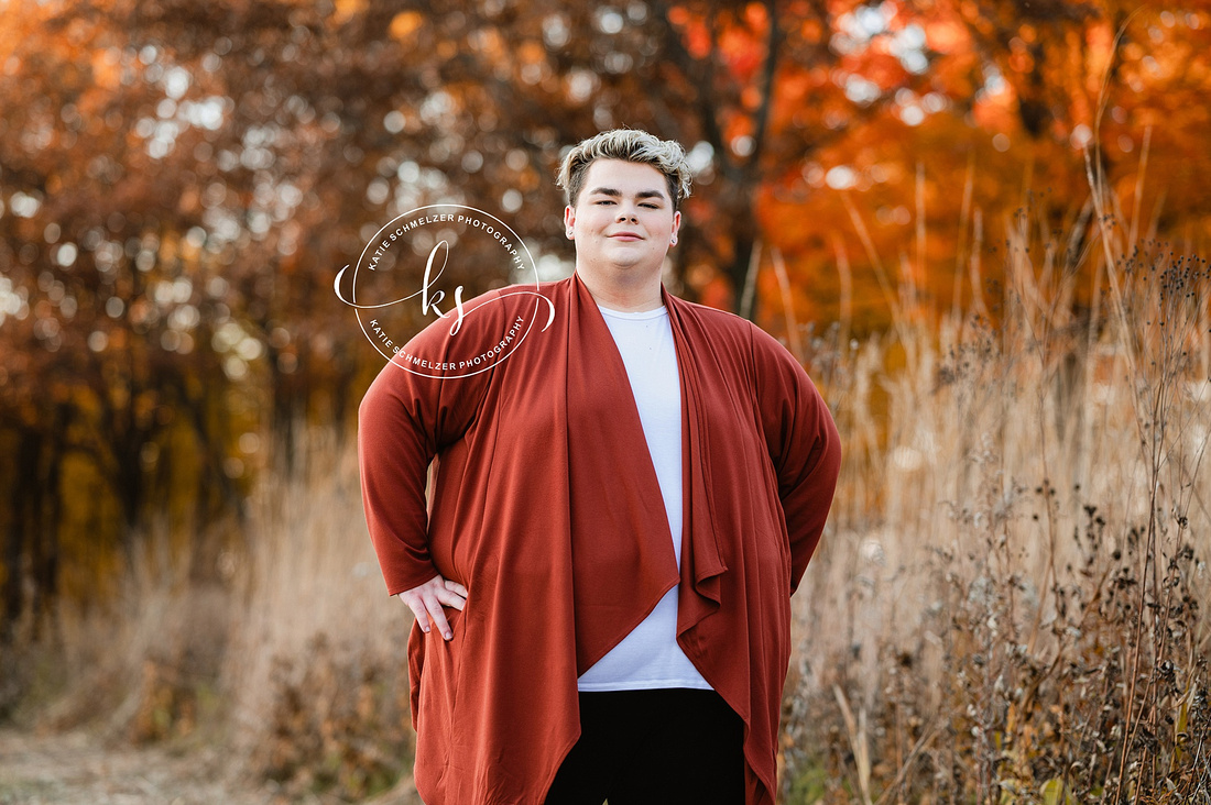 Kennedy High School Senior Session photographed by Iowa Senior Photographer KS Photography