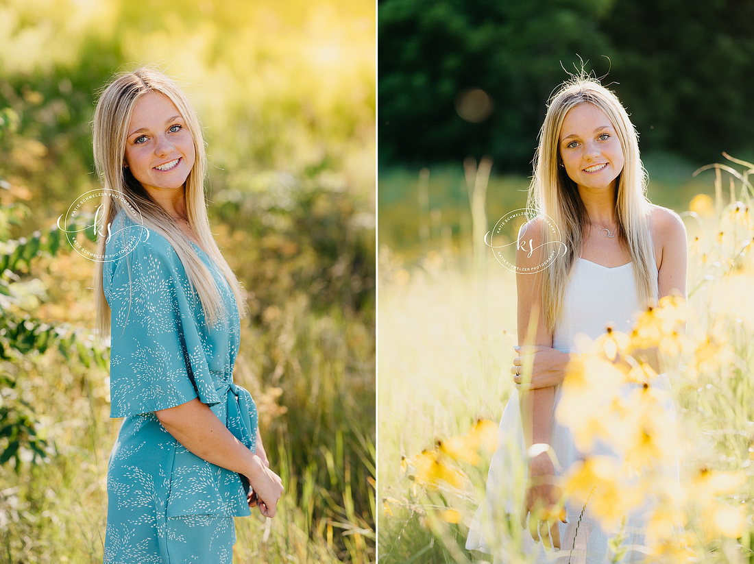 Senior Girl Portraits in Iowa photographed by IA Senior Photographer KS Photography