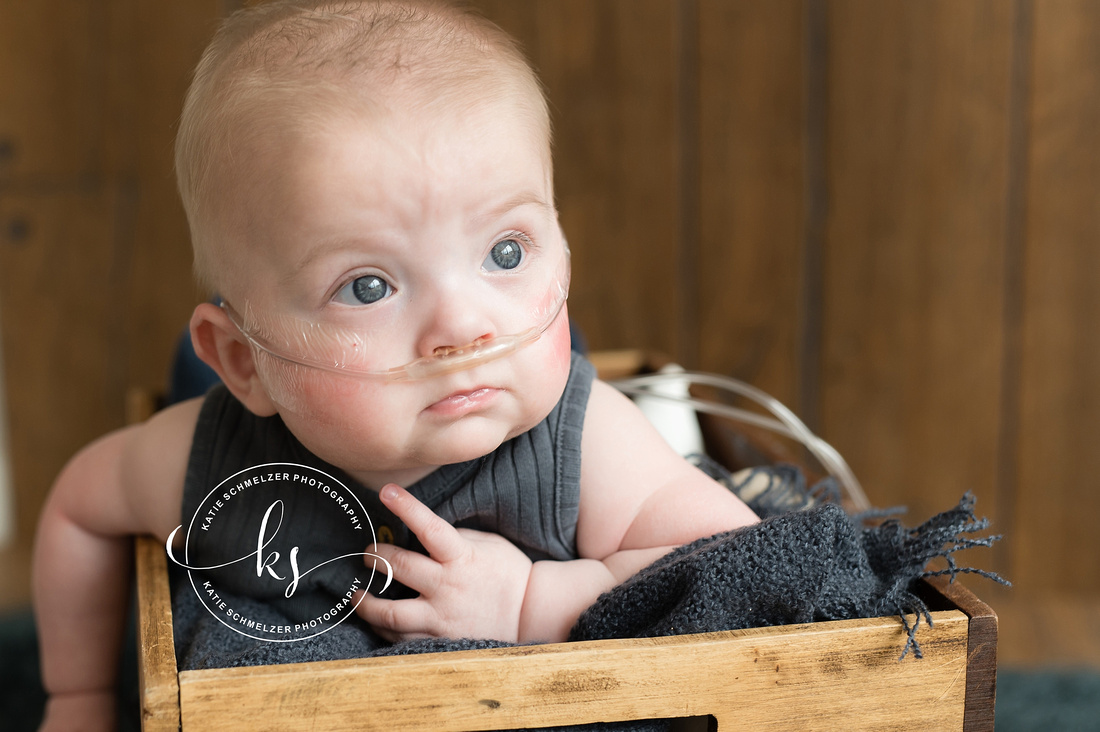 Sweet Iowa Newborn baby boy photographed by IA Newborn Photographer KS Photography