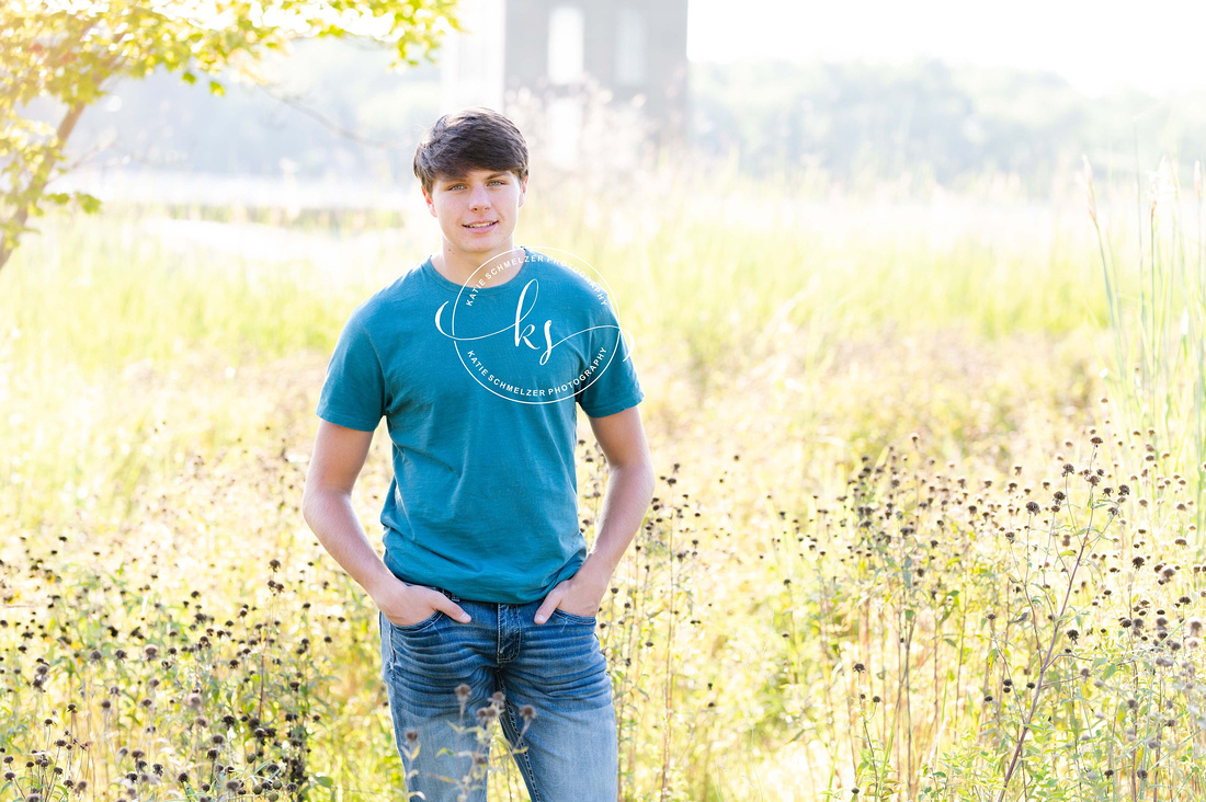  High School Athlete Senior Session photographed by Iowa Senior Photographer KS Photography