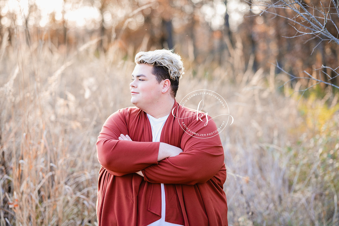 Kennedy High School Senior Session photographed by Iowa Senior Photographer KS Photography