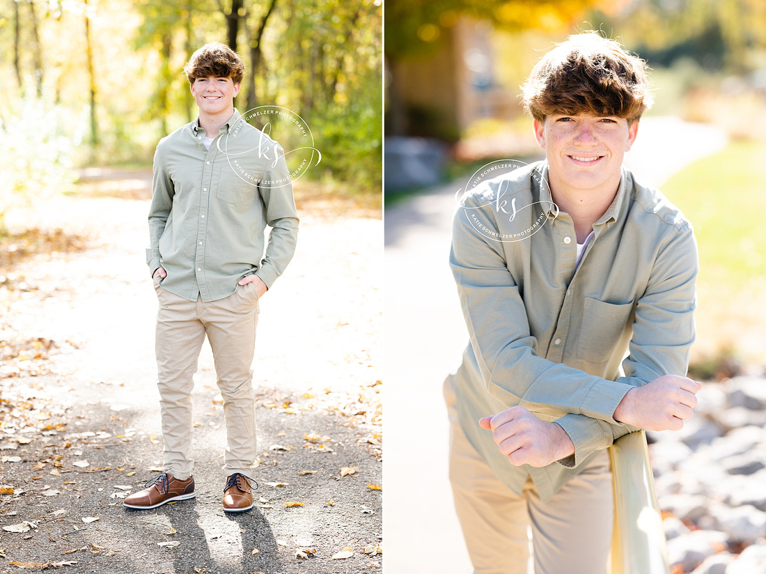 Liberty High School Senior Session photographed by IA Senior Photographer KS Photography